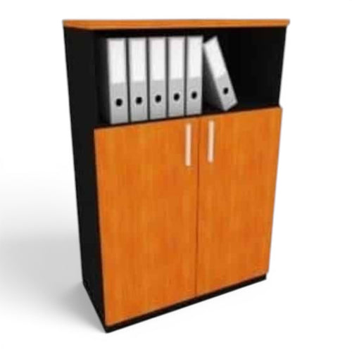 Cabinet consisting of two doors and an open top space