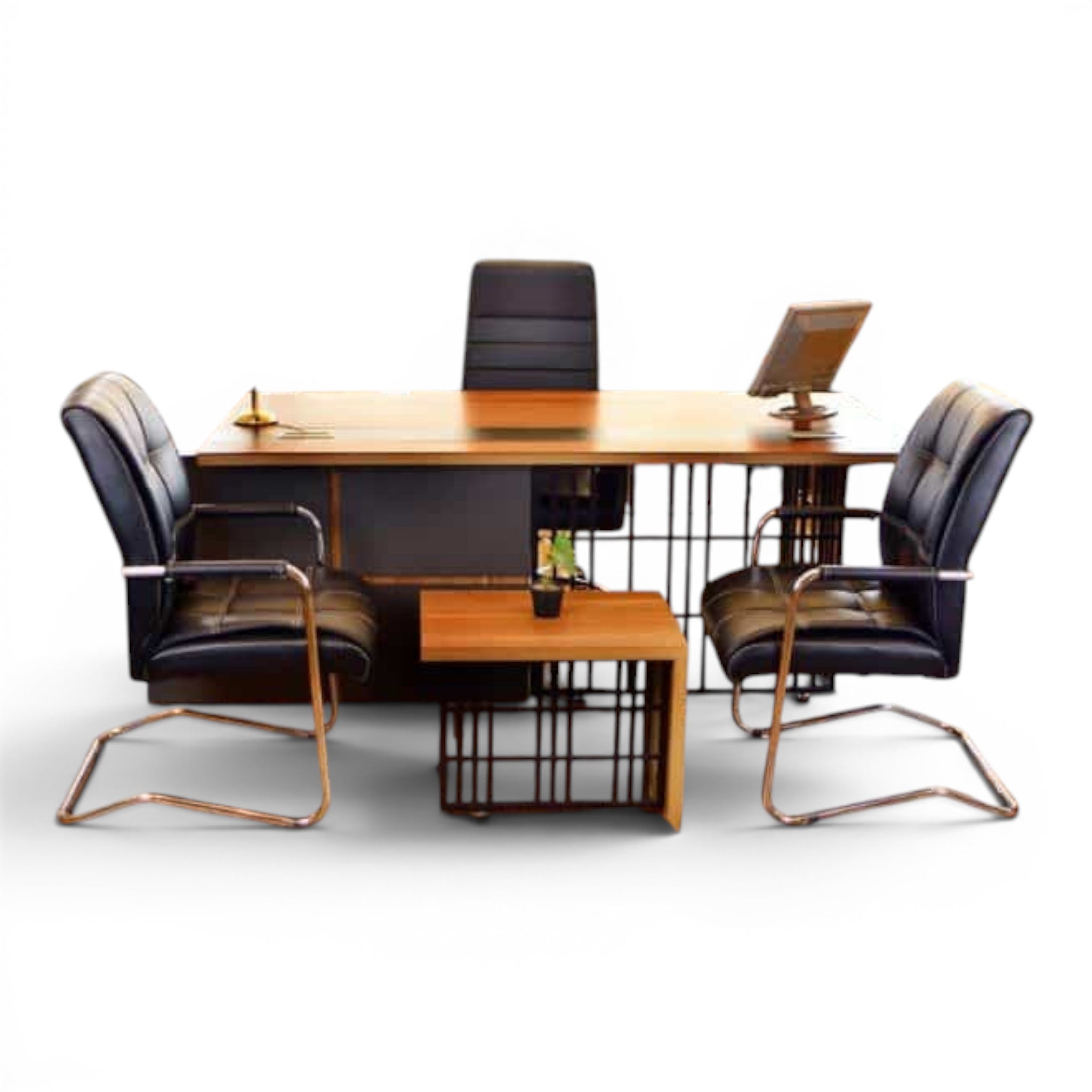 Brown Manager Desk - Elhelow Style office furniture, image 2