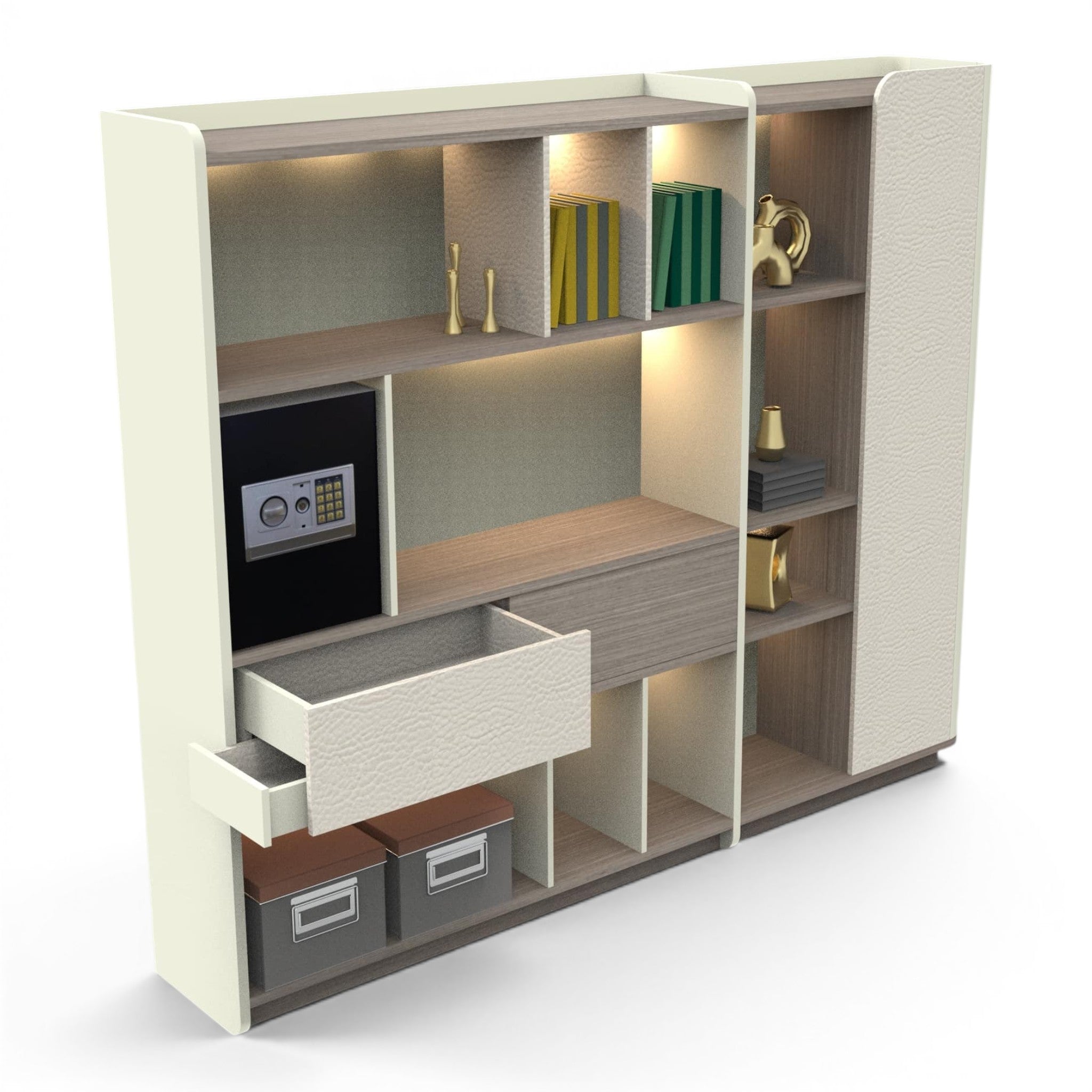 LUMORA Executive Storage Cabinet - Elhelow Style office furniture, image 3