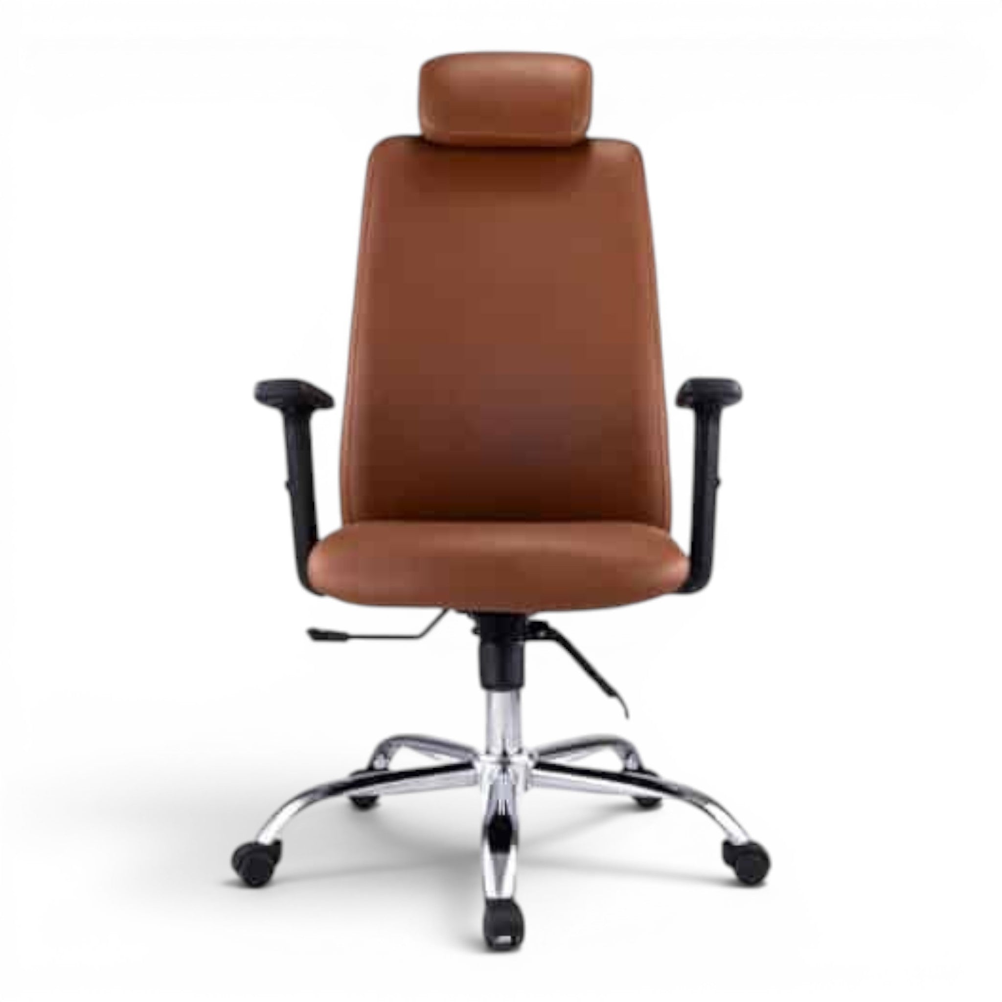 Elevate Your Workspace with the Best Brown Leather Chair - Elhelow Style office furniture, image 1