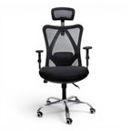 Black Manager Chair – Ergonomic design and standard size - Elhelow Style office furniture, image 1