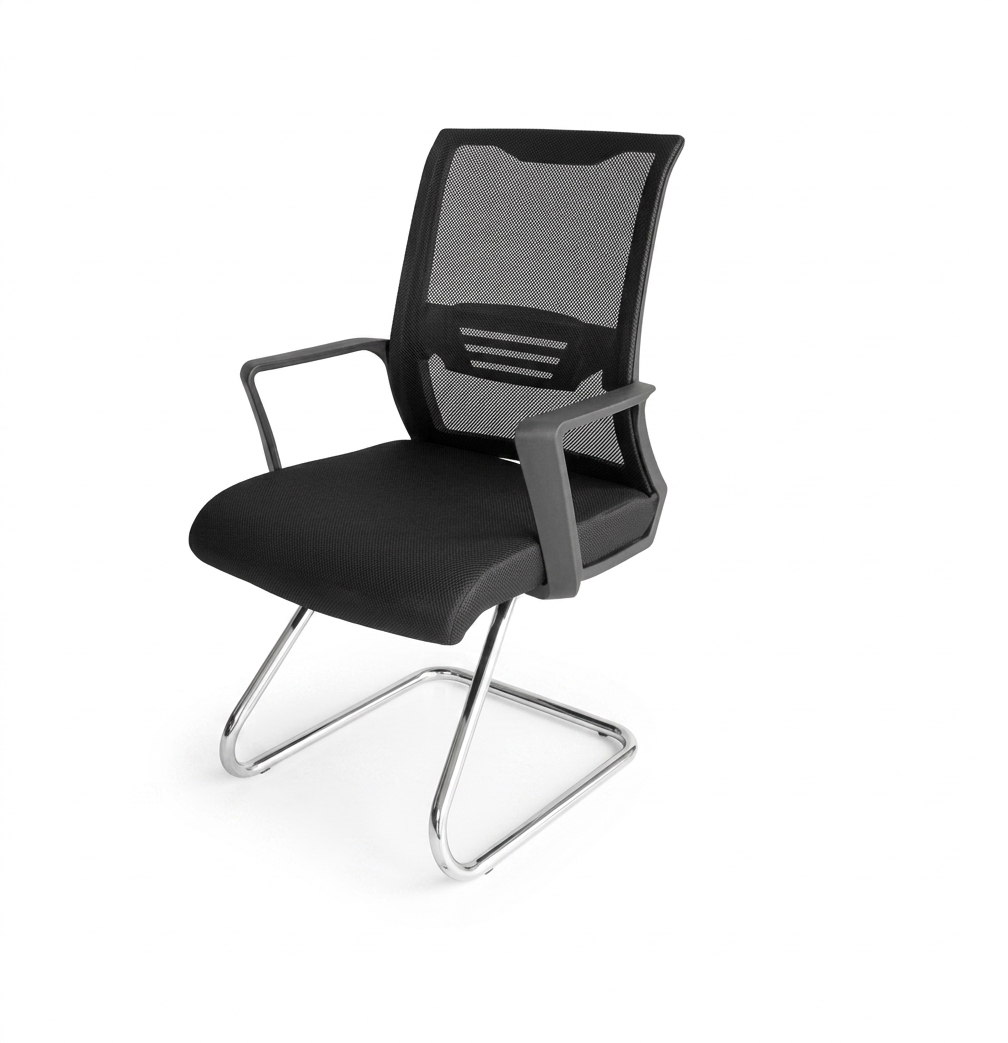 Kur Waiting Mesh Office Chair | Ergonomic Guest Seating - Elhelow Style office furniture, image 1