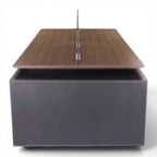 مكتب ورك ستيشن لـ4 أشخاص و4 وحدات - 4-Person Workstation Desk And 4 Cluster - Elhelow Style office furniture, image 3