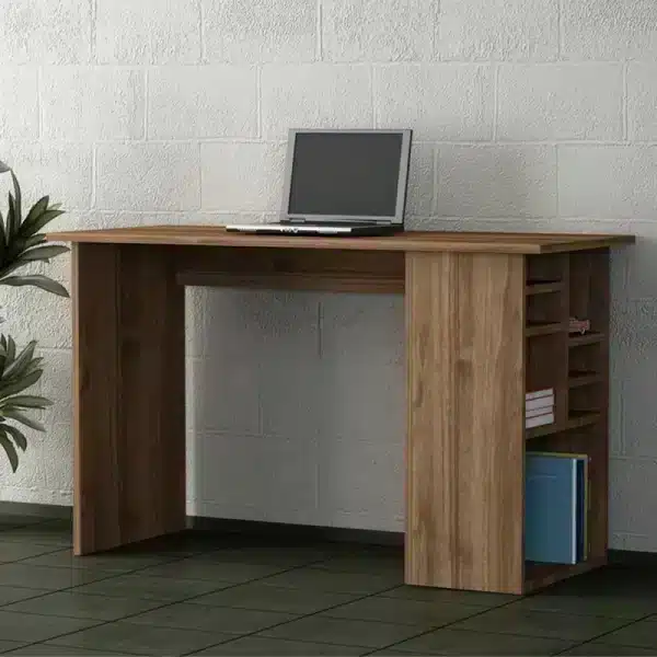 مكتب دراسة خشب كلاسيكي-Classic Wood Study Desk