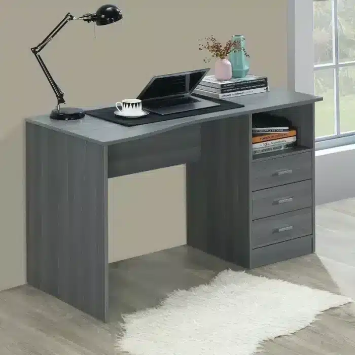 Gray Wood Desk
