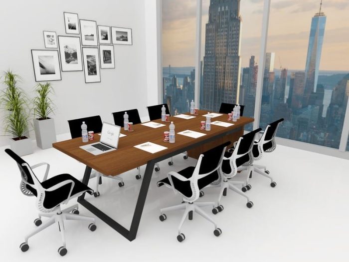 Flat Meeting Table