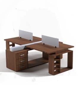 Workstation Desk 4 Cluster