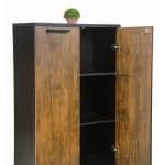 Classic wood cupboard for files