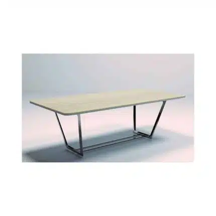 Light Wooden Meeting Table