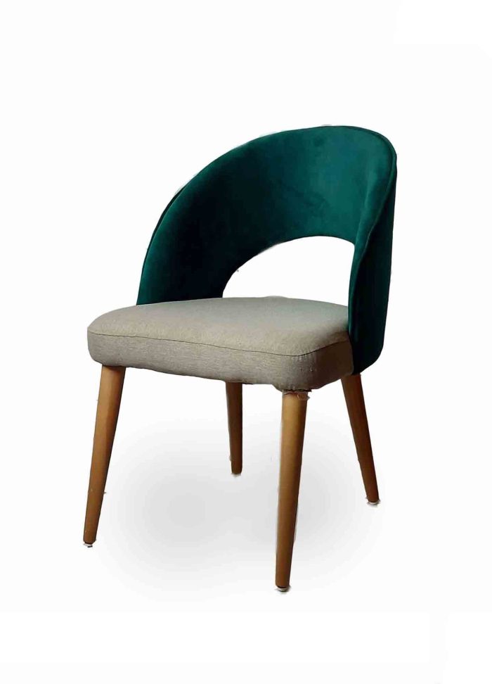 Modern Chair Gray and green