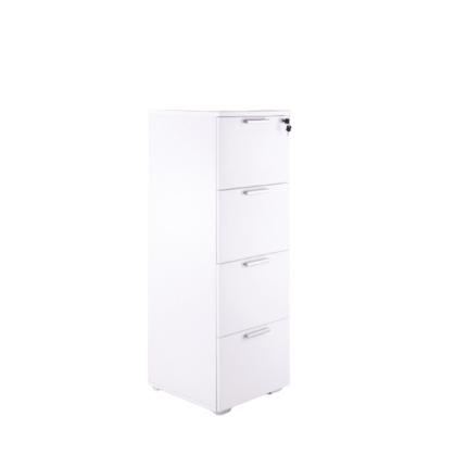 White Drawer Unit With 4 Drawers