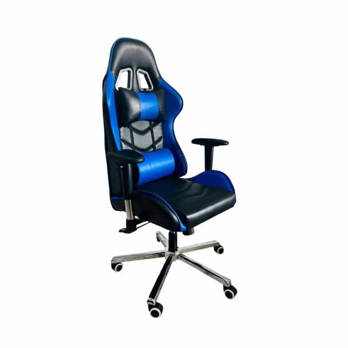 أفضل كرسي ألعاب في مصر-gaming chair black & blue