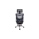 Black Luxury executive office chair swivel and ergonomic