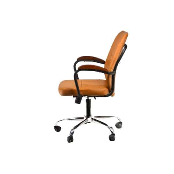 Office Leather Chair 50 CM - brown