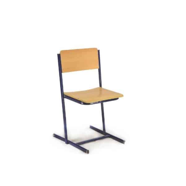 Wooden Children's school chair with iron chassis