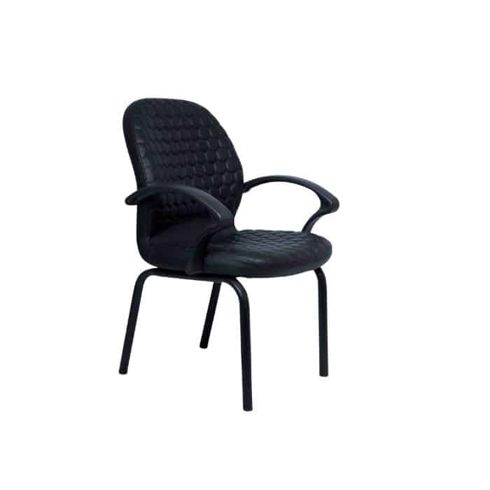 High-Quality Leather Comfortable Fixed Chair - كرسي ثابت مريح جلد عالي الجودة
