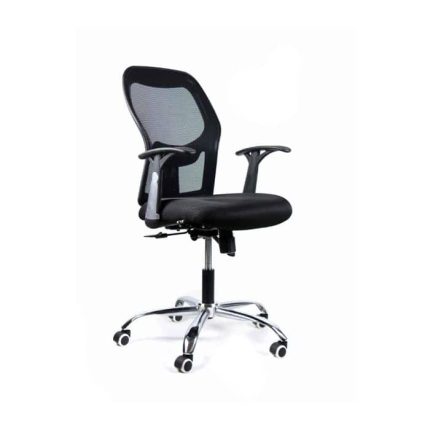 Mesh office chair with lumbar support