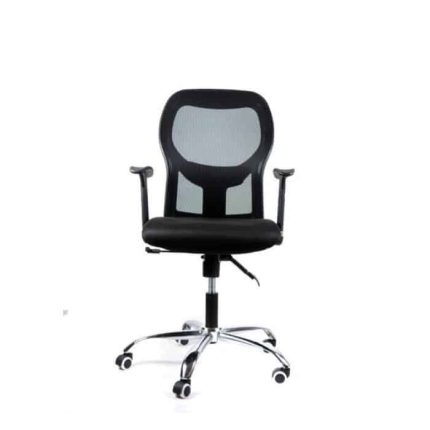 Mesh office chair with lumbar support