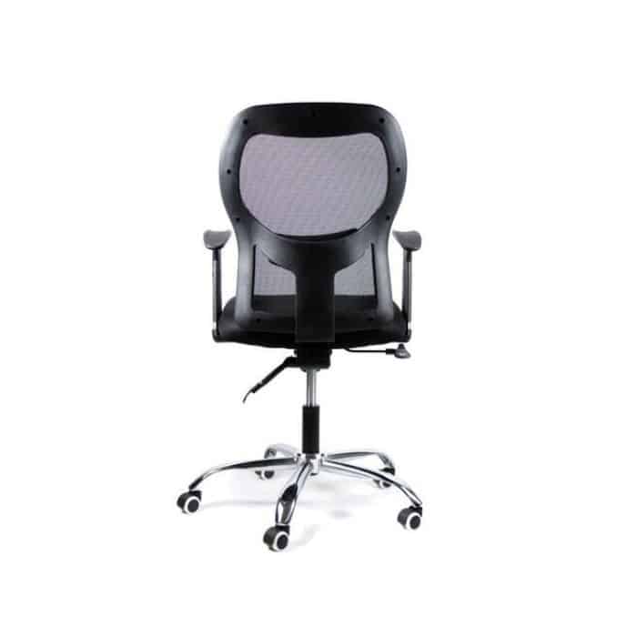 Mesh office chair with lumbar support