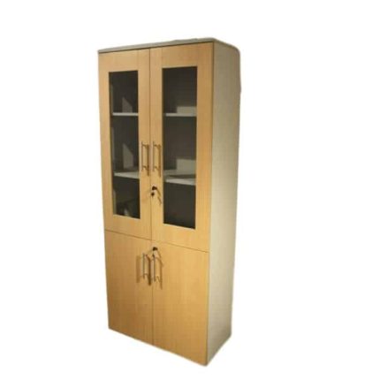 Cabinet Miga model - has light wooden texture