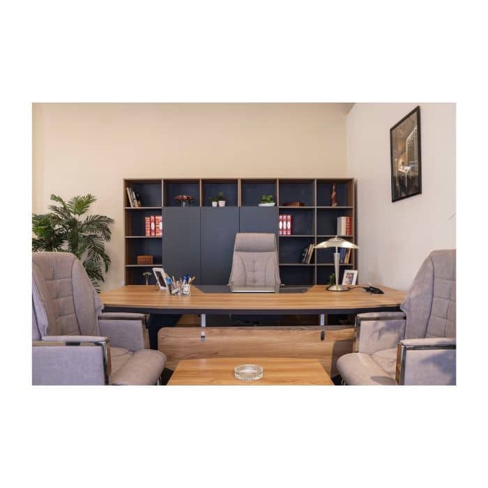 Rivano Manager Office Desk - high quality MDF wood