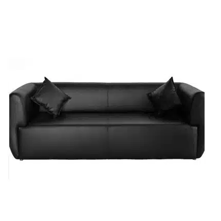 انتريه أسود داكن-Dark Black Sofa