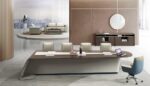 Luxury Reception Office Table – Elegance Meets Functionality