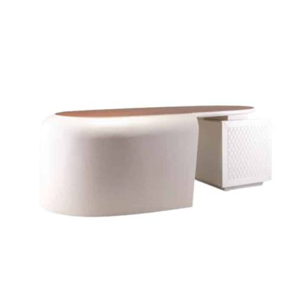 Luxury Beige Desk - مكتب بيج فخم