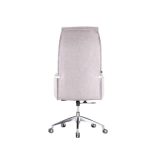 Modern Luxury Gray Leather Chair