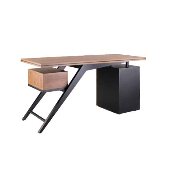 Modern Wood Desk - Simple And Beautiful Design-مكتب خشب مودرن تصميم بسيط وجميل