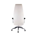 White leather Luxury Chair