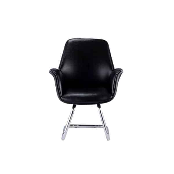 Waiting Black Leather Executive Chair