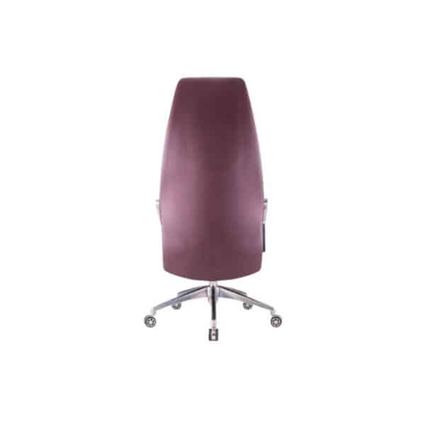 Purple Leather Chair