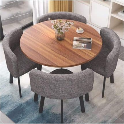 Round Dining Table طاولة طعام دائرية (2)