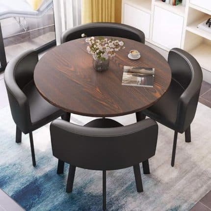 Round Dining Table طاولة طعام دائرية (5)