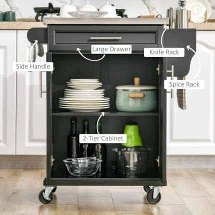 Mobile kitchen Cart