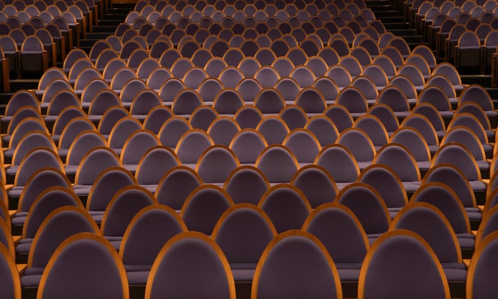 Theater chairs - conferences - halls - cinemas